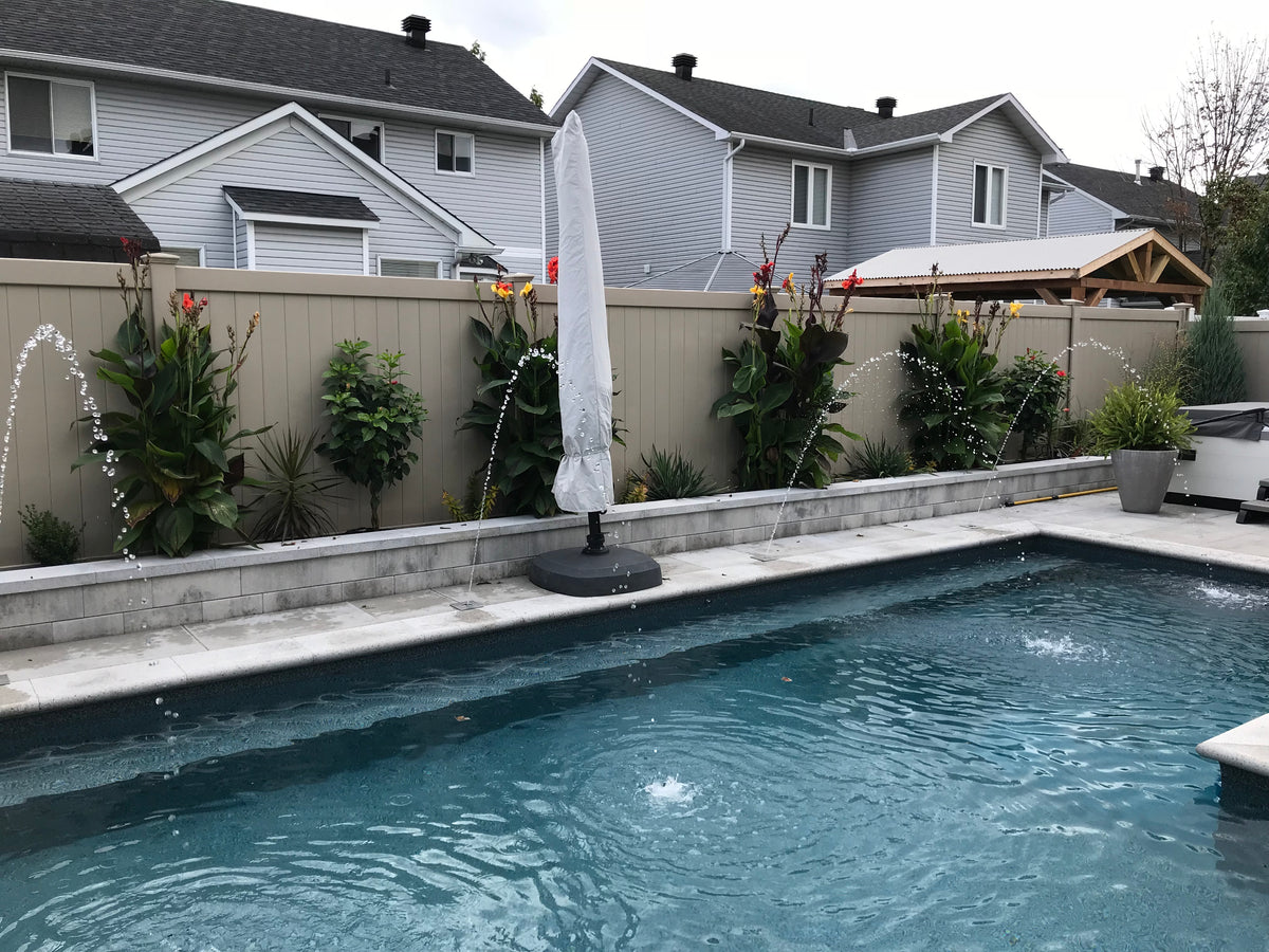 Toile de remplacement pour piscine creusée sur mesure