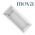 Mova 11 x 25 flat bottom swimming pool