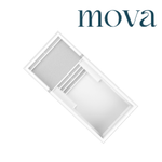 Piscine munis d'une terrasse12 x 26 Mova