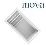 Piscine à fond plat 8 x 16 Mova