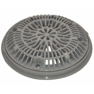 Couvercle et anneau de drain de fond Gris foncé Style Hayward