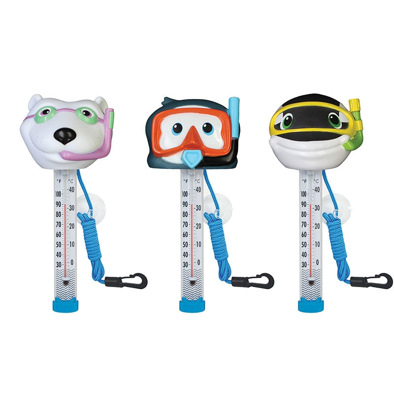 3 Styles Diving Animal Thermometer