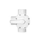 Valve trois voies 1-1/2'' Collé ABS