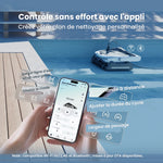 Bublue Bubot 800P Gen2 Multifonction 4-en-1 avec navigation par IA et alimentation filaire illimitée