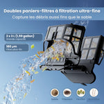 Bublue Bubot 800P Gen2 Multifonction 4-en-1 avec navigation par IA et alimentation filaire illimitée