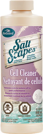 Salt Scape® Cell Cleaner de BioGuard®, Nettoyant à cellule pour piscine au sel