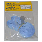 Belt assembly for solar canvas