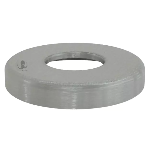 Escutcheon 4-1/2" Stainless Steel (plus gros)