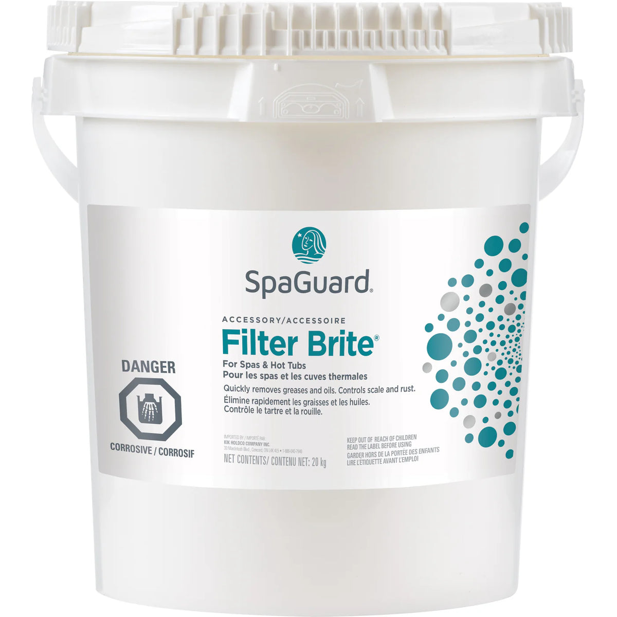 Filter brite 20kg spaguard