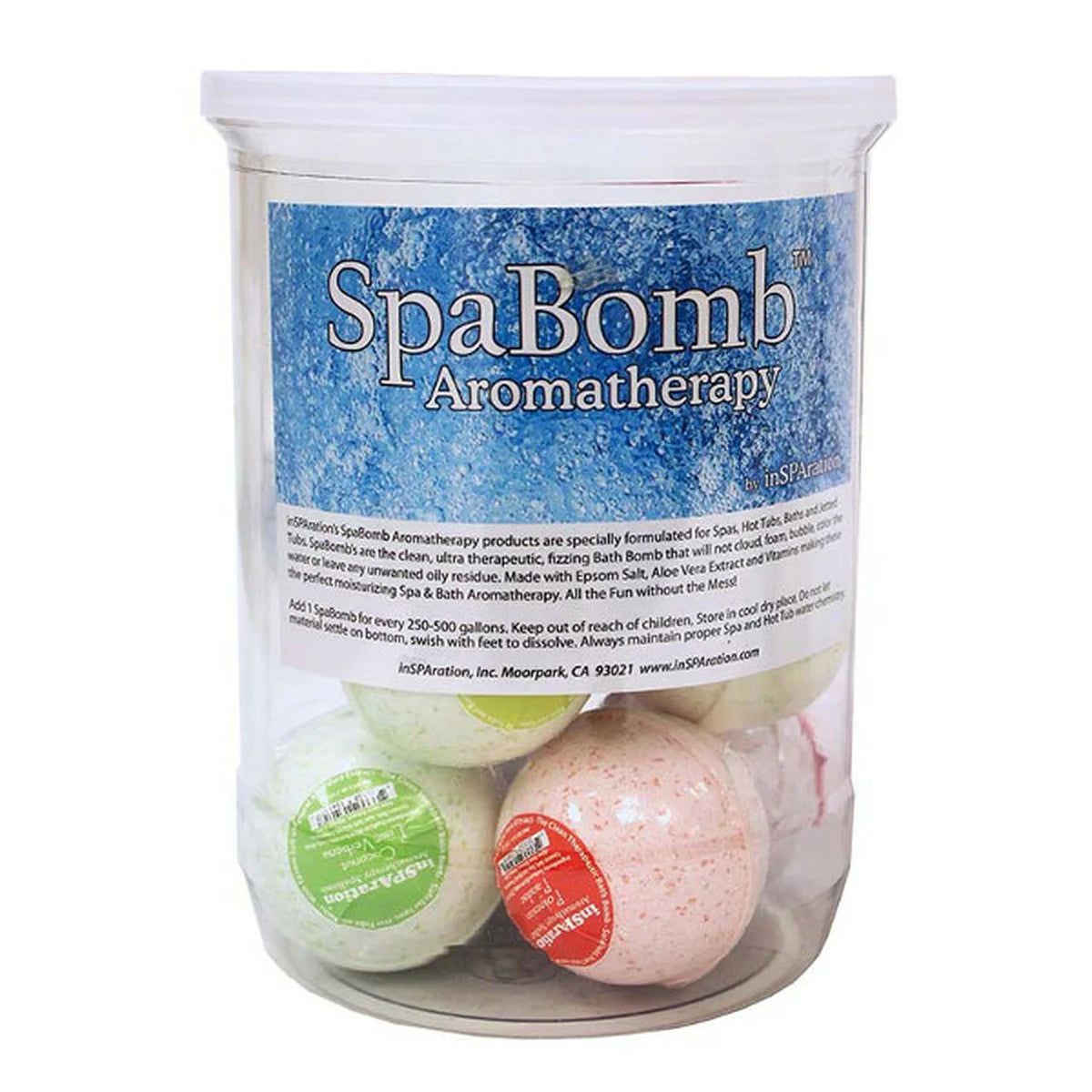 SPABOMB - Bombe sent-bon pour le spa