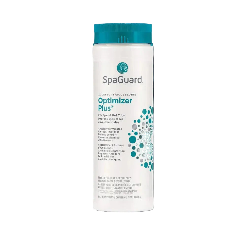 Optimizer plus SpaGuard®, Optimizer la qualité de l'eau de votre spa