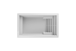 Piscine à fond plat 11 x 19 Mova