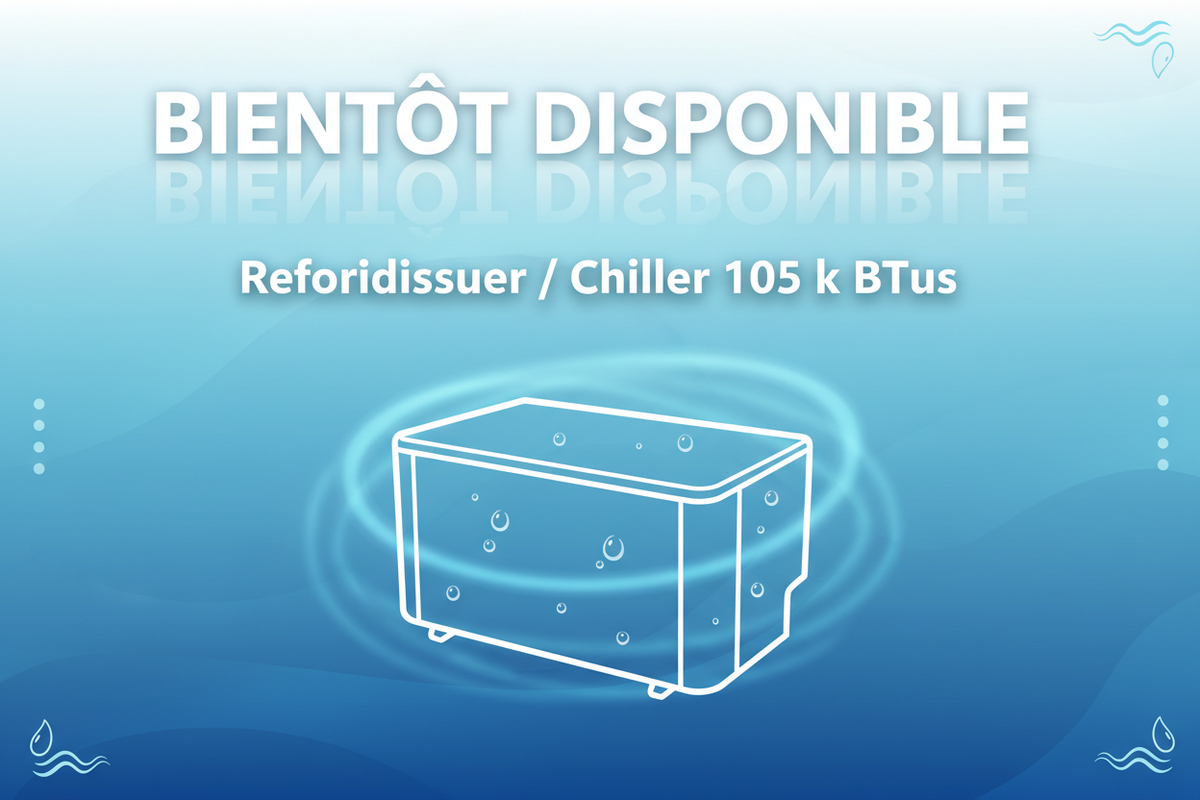 remplace la derniere ligne par Refroidisseur / Chiller 105 k BTUs