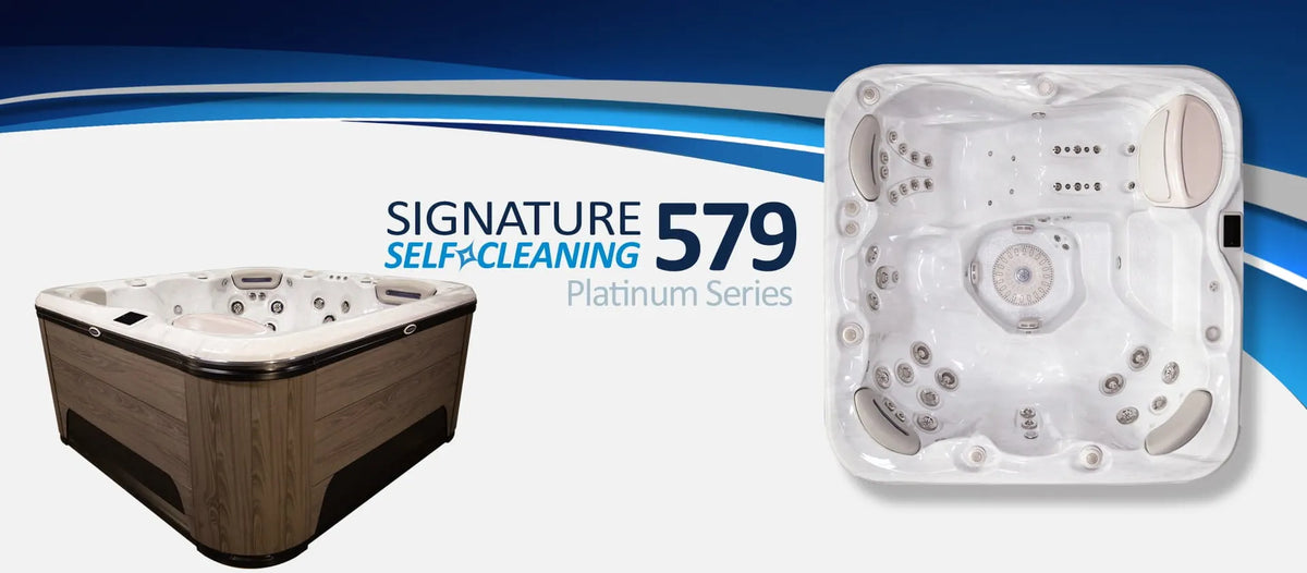 579 Platine Signature Hydropool #série 2025010864 - Midnight Canyon / Linen Grey (DÉMO)