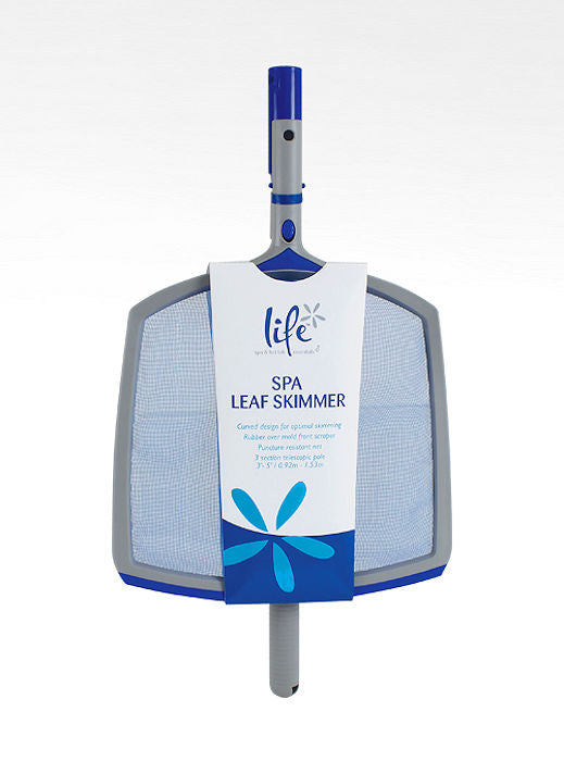 Leaf Skimmer - Filet pour nettoyer spa ou petite piscine avec une pôle de 3-5'