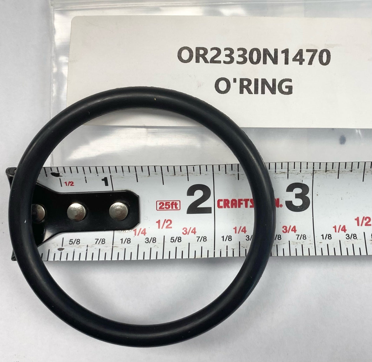 O'ring for blue ball valve