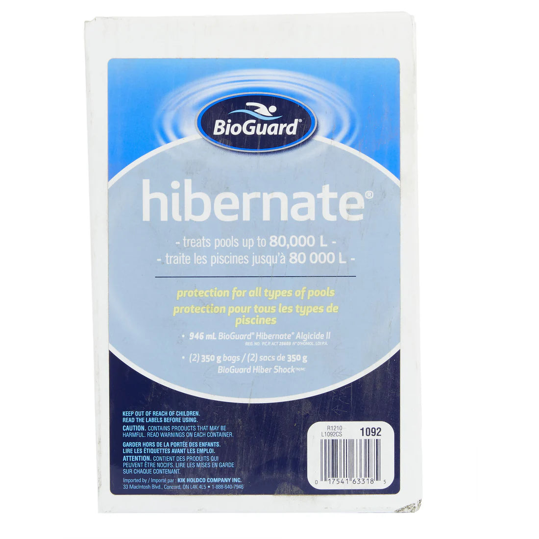 Trousse de fermeture BIOGUARD HIBERNATE 80,000 L