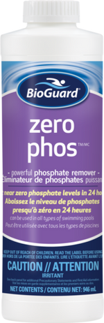 Zéro Phos™ BioGuard®, Éliminer les phosphates dans une piscine